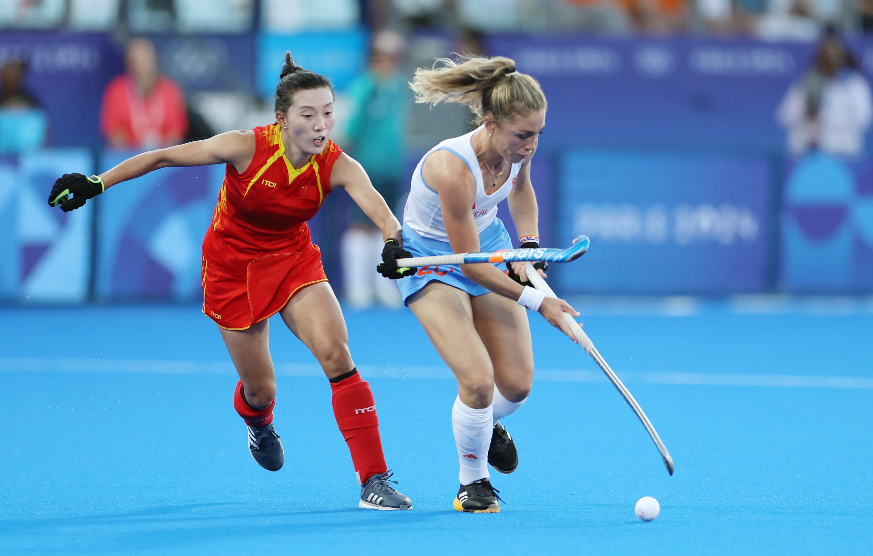 美国女子曲棍球队领先全球