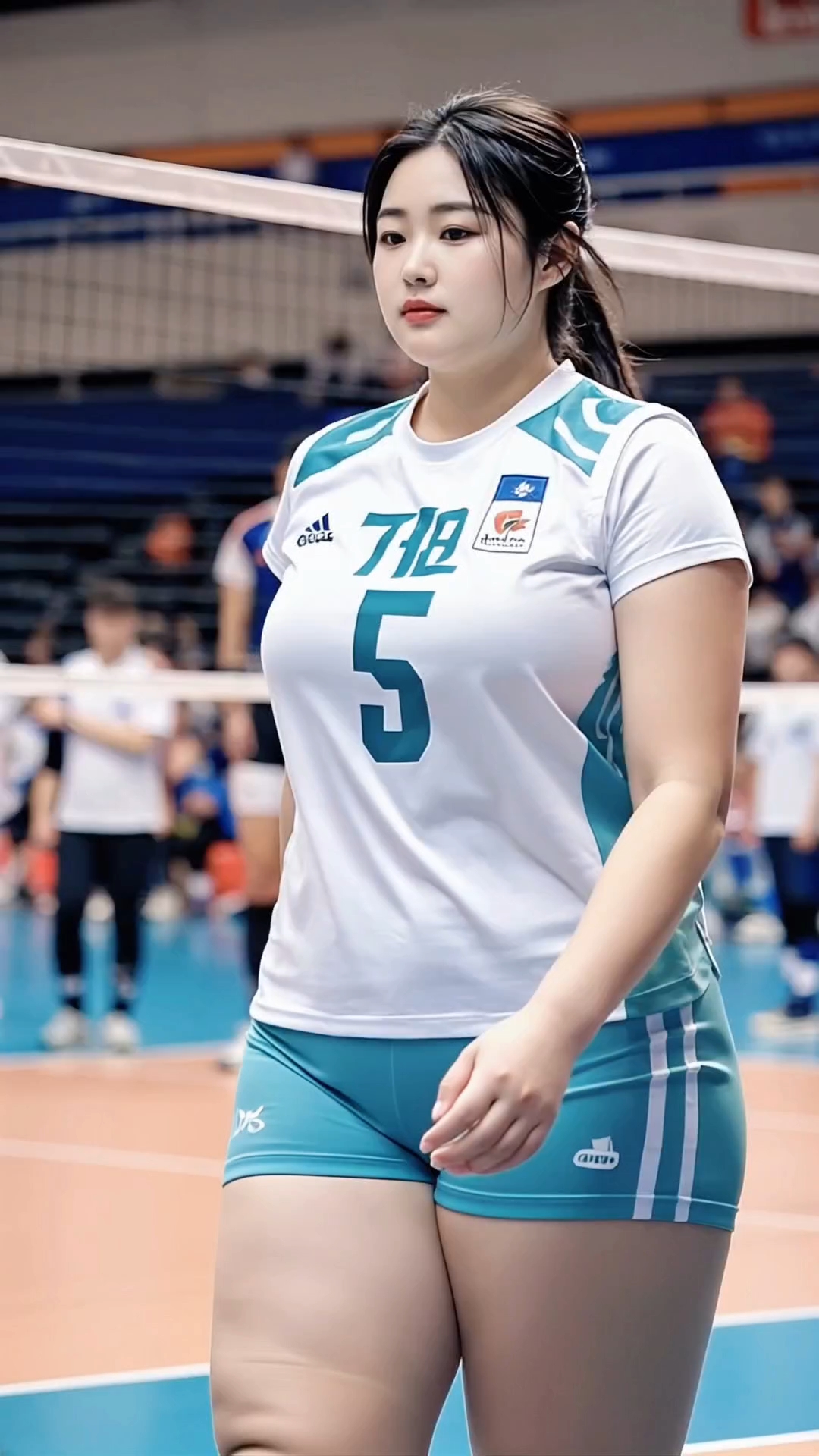 运动员在比赛中完美演绎了自己的技艺和风采